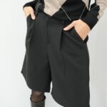 Bermuda Tailoring Chic – Élégance structurée et allure moderne