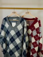 Pull Laine Oversize Argyle "BURLINGTON" – Chaleur, Style & Élégance British – Image 7
