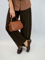 Jean Droit BAGGY à Clous Latéraux – Ligne Moderne & Détail Tendance – Image 7