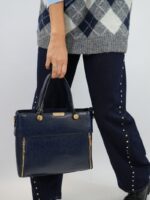 Sac Rigide Chic – Détail zip et finitions dorées – Image 9