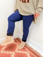 Pantalon suédine effet velours – Image 6