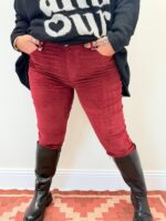 Pantalon velours côtelé  fin stretch