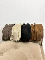 Gants Suédine & Clous – Élégance Moderne & Finition Chic – Image 3