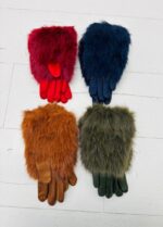 Gants Hiver Fausse Fourrure Luxe – Douceur, Chaleur & Style Féminin (Copie) – Image 2