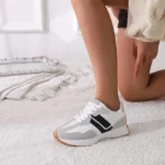 Baskets Bicolores avec Rayures – Image 4