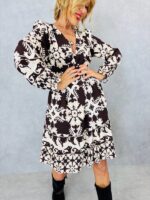 Robe Imprimée en viscose