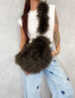 Sac en Fausse Fourrure - Palme – Image 3
