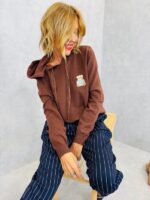 Pull à Capuche avec motif ourson – Image 3