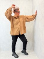 🔸 Chemise oversize  velours manches bouffantes – Image 7