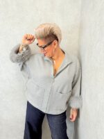 🔸 Veste zippée manches  fourrure  synthétique – Image 4