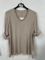 🔸 Pull col V détail lurex grande taille – Image 4