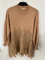 🔸 Pull maille ajourée dentelle grande taille – Image 5