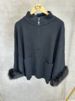 🔸 Veste zippée manches  fourrure  synthétique – Image 7