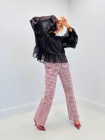 Blouse Fluide Doublée à volants – Image 11