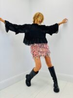 Blouse Fluide Doublée à volants – Image 10