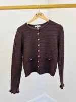 Gilet Texturé avec boutons dorés – Image 3