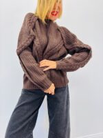 Pull Grosse Maille torsadée – Image 6