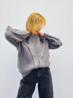 Pull Grosse Maille torsadée – Image 4