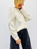 Pull Grosse Maille torsadée – Image 9