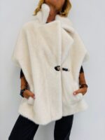 Gilet Sans Manches Fausse fourrure – Image 4