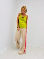 Top satiné col drapé – Image 9