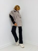 Gilet Sans Manches Fausse fourrure – Image 2