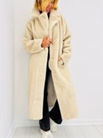 Manteau Long Fausse fourrure