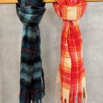 Écharpe à Carreaux cosy – Palme