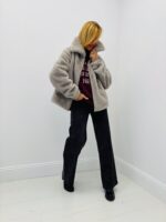 Veste en Fausse Fourrure zippée – Image 9