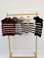 Pull Débardeur Camionneur Rayé – Esprit moderne & allure cosy – Image 3