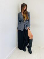 Veste Ceinturée avec Boucle – Image 4