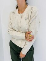 Gilet en Maille avec Perles et Broderies – Image 12