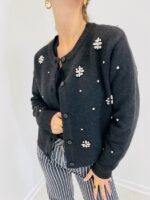 Gilet en Maille avec Perles et Broderies – Image 7