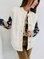 Gilet Sans Manches effet moumoute