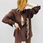 Chemise Oversize avec cravate