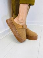 Sabots Moumoute à Semelle plateforme