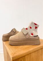 Sabots Plateforme effet Daim – Image 5