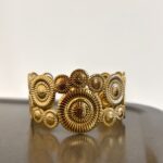 Bracelet Manchette Doré ajouré