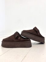 Sabots Plateforme effet Daim – Image 4