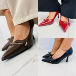 Escarpins élégants à Boucle dorée – Image 2