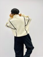 Veste Structurée Bicolore – Image 5