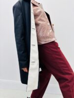 Manteau Groit à Boutons Contrastés – Hippocampe 🇫🇷 – Image 4