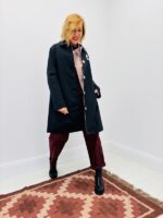 Manteau Groit à Boutons Contrastés – Hippocampe 🇫🇷 – Image 2