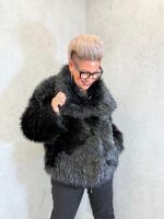 🧥 Manteau court en fausse fourrure – Spécial grande taille – Image 9