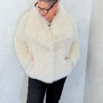 🧥 Manteau court en fausse fourrure – Spécial grande taille