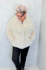 🧥 Manteau court en fausse fourrure – Spécial grande taille