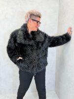 🧥 Manteau court en fausse fourrure – Spécial grande taille – Image 10