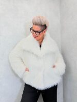 🧥 Manteau court en fausse fourrure – Spécial grande taille – Image 8