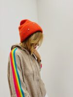 Bonnet Maille avec strass – Image 5