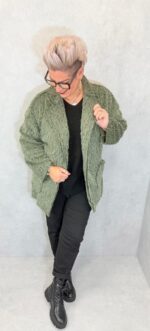 Veste effet poils longs – Grande Taille – Image 5